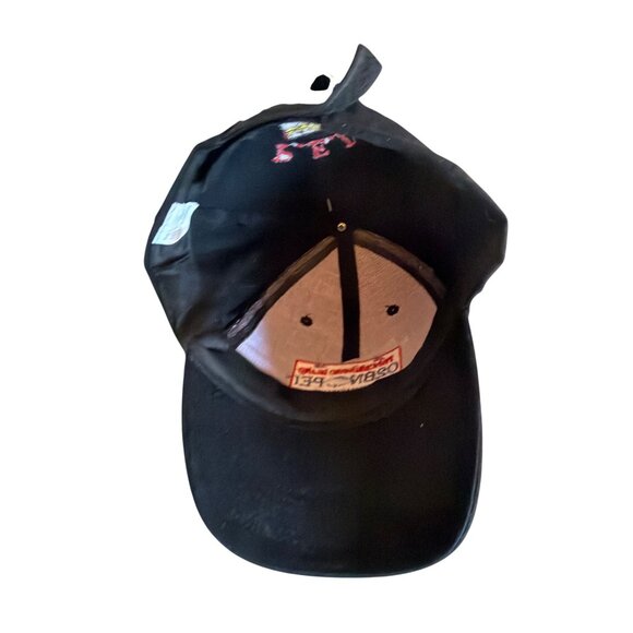 Prince Edward Island Embroidered Black Baseball Cap With Adjustable Strap - Picture 7 of 8